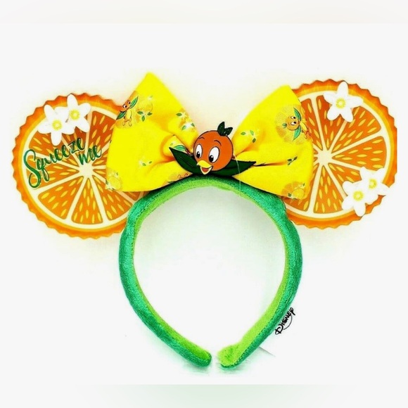 Disney Accessories - Disney Orange Bird Squeeze Me EPCOT Flower Garden Festival Ears Headband